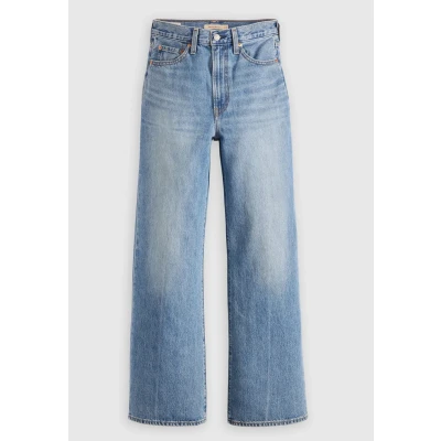 Abbildung von Levi&#039;s Ribcage WIDE LEG Jeans Relaxed Fit, Damen, Größe: 26x30, Light blue denim
