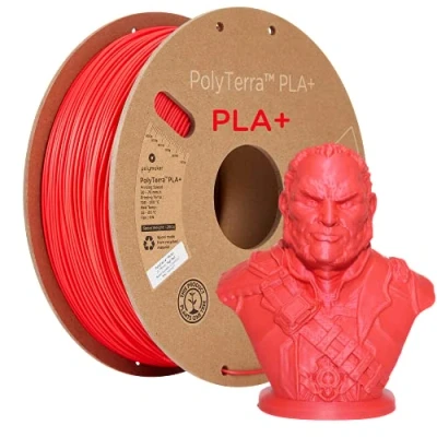 Abbildung von Polymaker PolyTerra PLA+ Rot 1.75mm 1kg