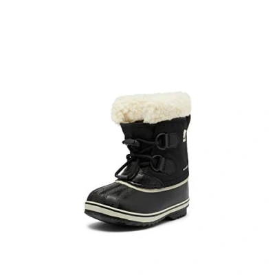 Abbildung von Sorel KIDS YOOT PAC NYLON WATERPROOF Schneestiefel für Unisex Baby, Schwarz (Black) Children, 28 EU