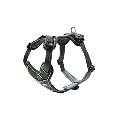 Abbildung von HUNTER DIVO Hundegeschirr, M, 56 73 cm, gün/grau