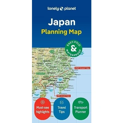 Abbildung von Lonely Planet Japan Planning Map