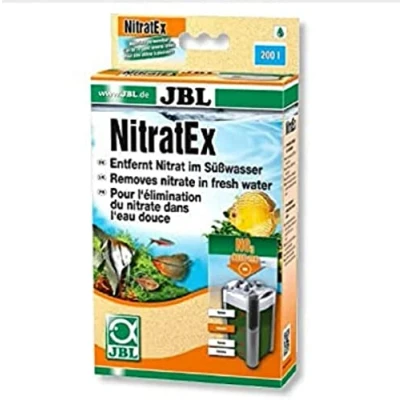 Abbildung von JBL NitratEx 62537 Filtermasse zur schnellen Entfernung von Nitrat aus Aquarienwasser, 170 g