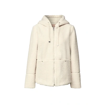 Abbildung von Street One MIT Kapuze Fleecejacke, Damen, Größe: 42, Beige