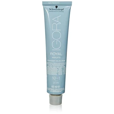 Abbildung von Schwarzkopf IGORA Royal Highlifts permanent creme Color 10 1, 1er Pack (1 x 60 ml)