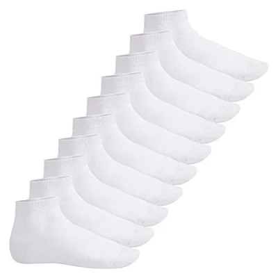Abbildung von Footstar Herren &amp; Damen Kurzschaft Socken (10 Paar) Sneak it! Jeanstöne 35 38