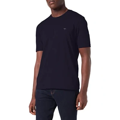 Abbildung von Fynch Hatton Herren, Basic T Shirt, Blau (Navy 685), X Large (Herstellergröße: XL)