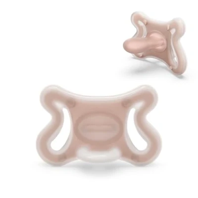 Abbildung von Suavinex, Schnuller für Neugeborene Zero mit SX Pro Physiologischer Sauger Babys von 0 bis 6 Monaten, Hypoallergen, Geeignet empfindliche Haut, Skin Friendly Silikon, Medium