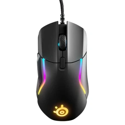 Abbildung von SteelSeries Rival 5 Gaming Maus TrueMove Air Optische Sensor mit 18CPI 9 programmierbare Tasten Federleichte 85 Gramm, Schwarz