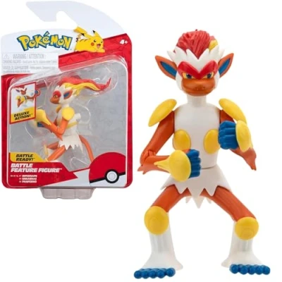Abbildung von Pokémon Pokemon Figur Infernape Panferno 11 cm Figuren Neue Welle 2024 Offiziell Spielzeug