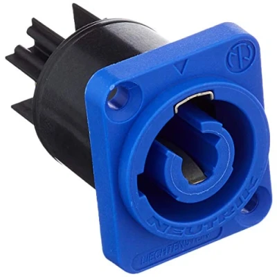 Abbildung von Neutrik NAC3MPA Powercon Buchse blau