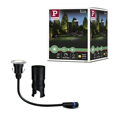Abbildung von Paulmann 93951 Plug &amp; Shine Floor Mini IP67 3000K 2,5W 24V LED Bodeneinbauleuchte Aussenbeleuchtung Bodenstrahler