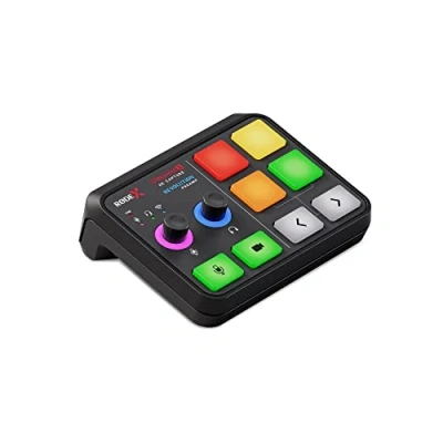 Abbildung von RØDE X Streamer Professionelles Audio Interface und 4K Video Capture Card mit XLR , HDMI TRRS Anschluss für Streaming, Gaming Content Creation