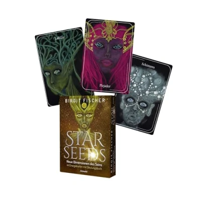 Abbildung von Starseeds Karten. Neue Dimensionen des Seins: 44 Energiekarten mit Deutungsbuch