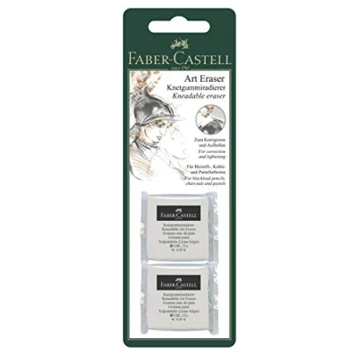Abbildung von Faber Castell 127155 Knetgummi Art Eraser, 2 Stück
