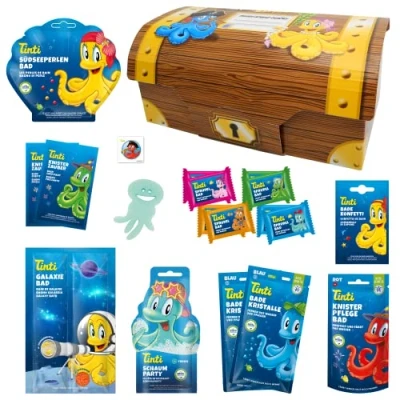 Abbildung von Tinti Schatztruhe Pflegespaß, 1er Pack (1 x 18 Stück)