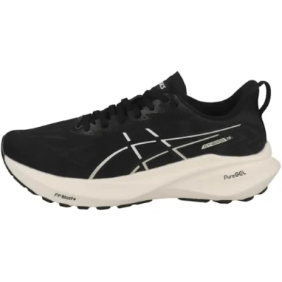 Abbildung von Asics GT2000 13 Laufschuh Straße, Damen, Größe: 41.5, Black/white Textil/synthetik
