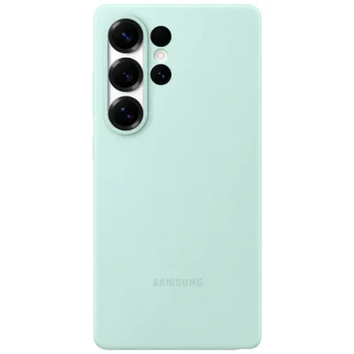 Abbildung von Samsung Silikon Back Cover Minze Galaxy S25 Ultra