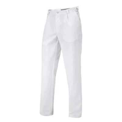 Abbildung von BP Med Trousers 1359 558 21 Herrenhose Bundfalten 65% Polyester, 35% Baumwolle Normale Passform Größe: 62n Farbe: weiß
