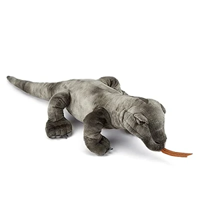 Abbildung von Zappi Co Weich gefülltes Kuscheltier für Kinder Komodowaran Plüschtier (48cm Länge) Safari Tiere Kollektion Plüschteddy Neugeborenes erstes Kind