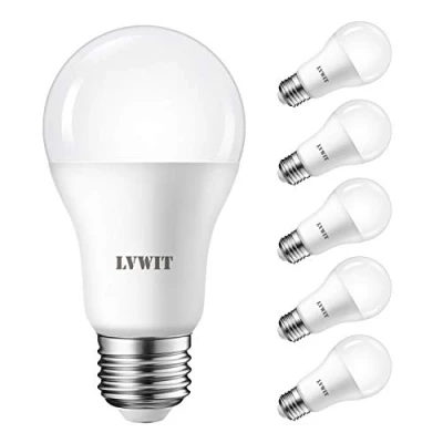 Abbildung von LVWIT E27 LED Birne, 100W Kaltweiß 6500K, ultrahell 1521 lm, Matt, Classic Lampe (6er Pack)