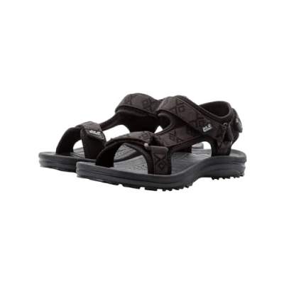 Abbildung von Jack Wolfskin WAVE Breaker Trekkingsandale, Damen, Größe: 38, Black Schuhe