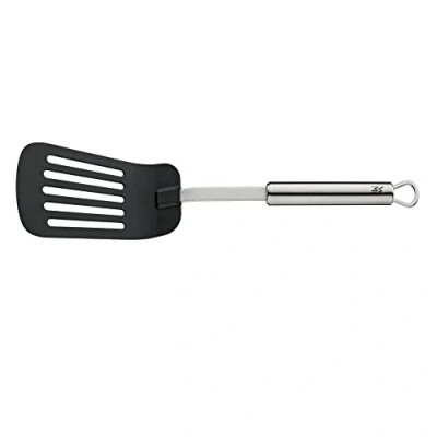 Abbildung von WMF Profi Plus Pfannenwender Kunststoff 32,2 cm, Cromargan Edelstahl teilmattiert, Kunststoffvorderteil, spülmaschinengeeignet, hitzebeständig