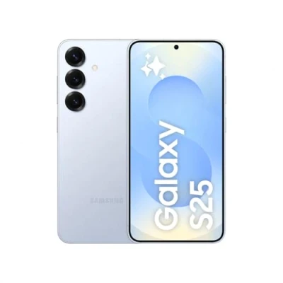 Abbildung von Samsung Galaxy S25 AI Smartphone mit AI, Ohne Vertrag, Handy Android, 12 GB RAM, 256 Speicher, 50 MP Kamera, Icyblue, 3 Jahre Herstellergarantie [Exklusiv auf Amazon]