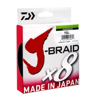 Abbildung von Daiwa J Braid X8 Chartreuse 0.06mm 4.0kg 150m