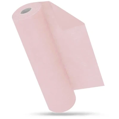 Abbildung von MODERNO Vlies Tischläufer Hell Rosa, Tischband Modern, Outdoor, Tischdeko, Partydeko für Geburtstag, Hochzeit, Festliche Dekoration, 30 cm x 25 m