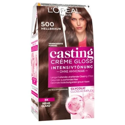 Abbildung von Casting Crème Gloss Pflegende Intensivtönung 500 Hellbraun