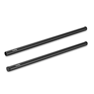 Abbildung von SMALLRIG 2 stücke 15mm Rod(M12 40cm) 16 Zoll schwarz Aluminiumlegierung Rod 1054