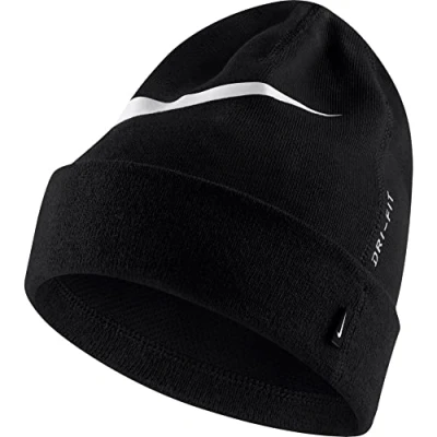 Abbildung von Nike Unisex Cap Team Beanie Hat, Black/White, Einheitsgröße EU