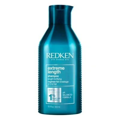 Abbildung von Redken Haarshampoo für lange und starke Haare, Anti Haarbruch, Mit Biotin, Extreme Length Shampoo, 1 x 300 ml