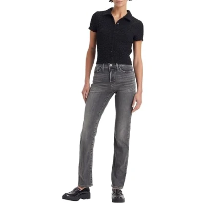 Abbildung von Levi&#039;s Damen 314 Shaping Straight Jeans Blacks, 32W / 32L