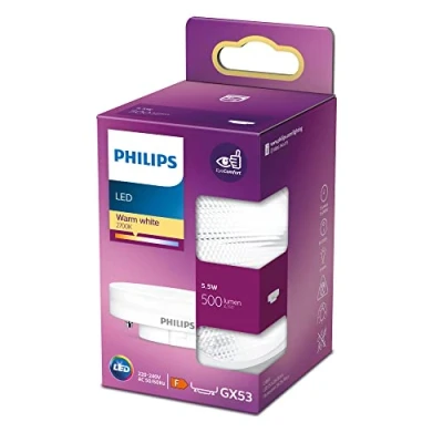 Abbildung von PHILIPS LEDclassic Lampe ersetzt 40W, GX53 warmweiß (2700 Kelvin), 500 Lumen, Reflektor