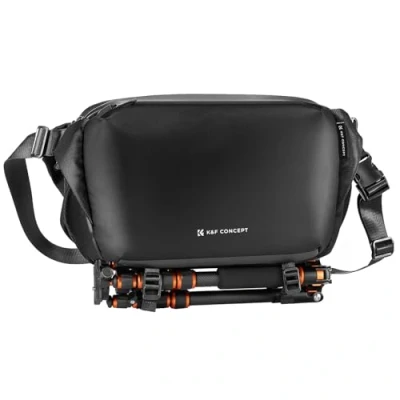Abbildung von K&amp;F Concept Kameratasche, Schultertasche, Kameratasche Groß Fototasche, Camera Bag für Fotografen, Kamera Rechteck Hülle Version kompatibel mit Canon/Nikon/Sony/DJI Mavic Drohnen Rucksack, Große
