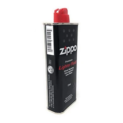 Abbildung von Zippo 1701001 Feuerzeug Lighter Fluid 125 ml, Schwarz