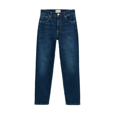 Abbildung von GANT VERKÜRZTE Jeans Slim Fit, Damen, Größe: 31, Dark blue broken in
