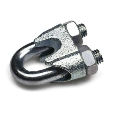 Abbildung von Constrabo 5x Drahtseilklemme Din 741 Größe 8 mm Bügelklemme Stahl verzinkt Seilklemme Bügelform für Stahlseil, Seil, Draht, Drahtseil Bügelseilklemme, Drahtseilklemmen Seilklemmen Klammern