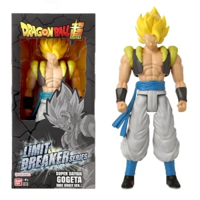Abbildung von BANDAI Dragon Ball Super Riesenlimitbrecherfigur Saiyan Gogeta Offizielle Lizenz Große gelenkige Figur Spielzeug für Kinder ab 4 Jahren 36758