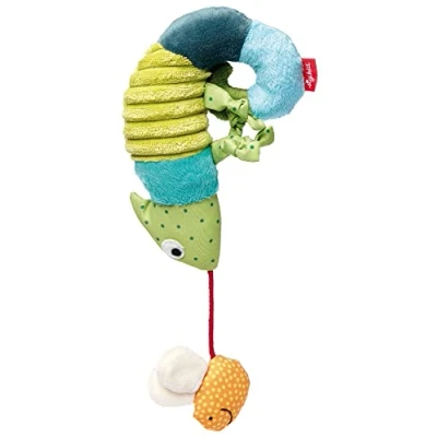 Abbildung von SIGIKID 41056 Anhänger Chamäleon Baby Activity On Tour Mädchen und Jungen Babyspielzeug empfohlen ab Geburt mehrfarbig