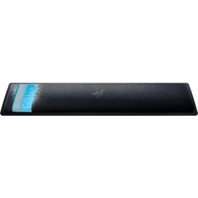 Abbildung von Razer Wrist Rest Pro Ergonomische Handballenauflage für Gaming Tastaturen im Full Size Format mit Kältegel (Polsterung Kältegel, bezogen wärmeableitenden Spezialstoff) Schwarz