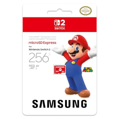 Abbildung von 256 GB Samsung microSD EXPRESS Card (Nintendo Edition)