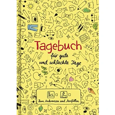 Abbildung von Tagebuch für gute und schlechte Tage: Zum Ankreuzen Ausfüllen