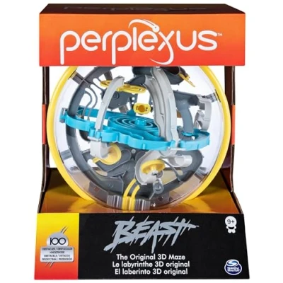 Abbildung von Spin Master Games Perplexus Beast, 3D Kugellabyrinth mit 100 Hindernissen für fingerfertige Fans ab 8 Jahren