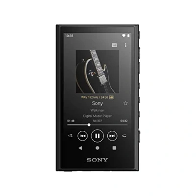 Abbildung von Sony Walkman NW A306 Touchscreen MP3 Player 32GB, Bis zu 36h Akkulaufzeit, Verbesserte Soundqualität, Wi Fi kompatibel für direkten Musikdownload &amp; Musikstreaming, schwarz