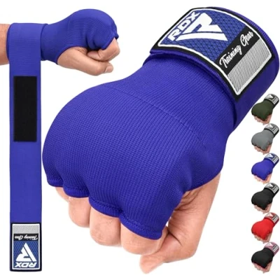 Abbildung von RDX Innenhandschuhe Boxen MMA Muay Thai Training, Elastisch Boxbandagen 75cm Lang Handgelenkbandagen, Kampfsport Sparring Handbandagen, Inner Boxing Gloves, Boxsack Punchingbälle Punchinghandschuhe