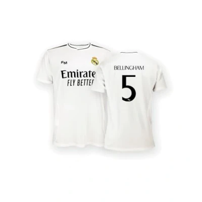 Abbildung von Real Madrid Home Trikot Saison 24/25, Bellingham, M, Replik Shirt Mit Offizieller Lizenz