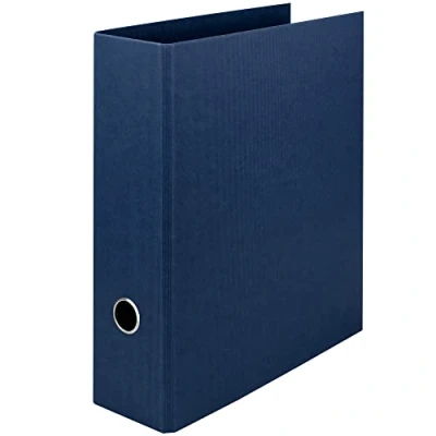 Abbildung von Rössler Papier 1317452900 S.O.H.O. Ordner DIN A4 mit Hebelmechanik, Rückenbreite 85 mm, navy, 1 Stück