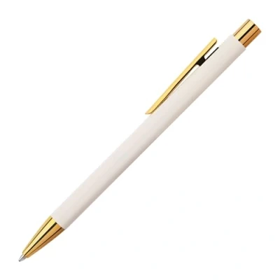 Abbildung von FABER CASTELL 141445 Kugelschreiber Neo Slim, Minenstärke B, gold marshmallow
